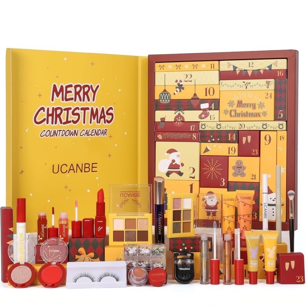 UCANBE Makeup Advent Countdown Calendar 2025 for Women Teens Tweens